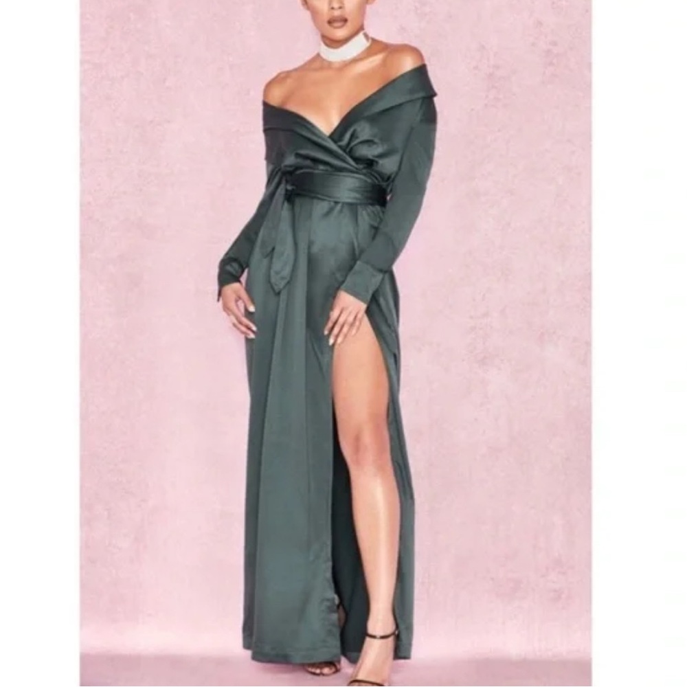 House Of CB Antoinette Off-Shoulder Gown - Size S - Picture 5 of 13